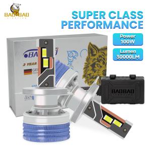 China H4 White Flash Metal High Brightness Car Interior Headlight LED Bulb Luces Light factory