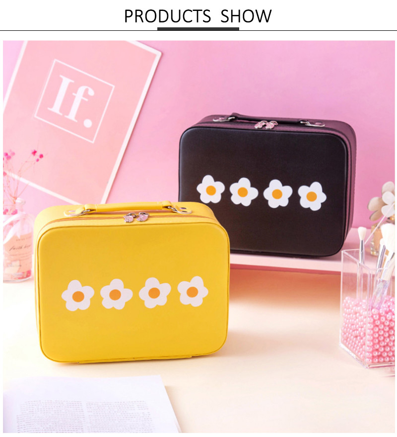 Multi Purpose Cosmetic Make Up Case For Weekend Trip