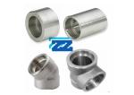 Screwed Socket Weld Tube Fittings , Stainless Steel High Pressure Pipe Fittings