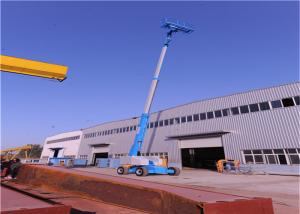 China 22M Telescopic Boom Lift Stride Across Certain Obstacles Welding Handicraft factory
