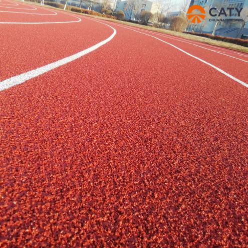 Anti UV Sports Running Track Soundproof EPDM Rubber Granules China Running Track