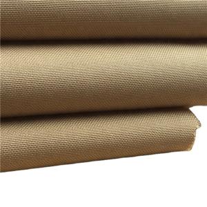 China Moisture Absorbent Khaki 300D Twill Fabric High Filament Soft Polyester Mini Matt factory
