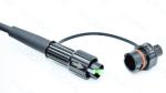FTTA Outdoor Waterproof Fiber Optic Patch Cable Mini IP67 SC MPO ODVA