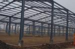 Prefabricated Steel Structure Hangar Q235 / Q345B Material Environment Friendly