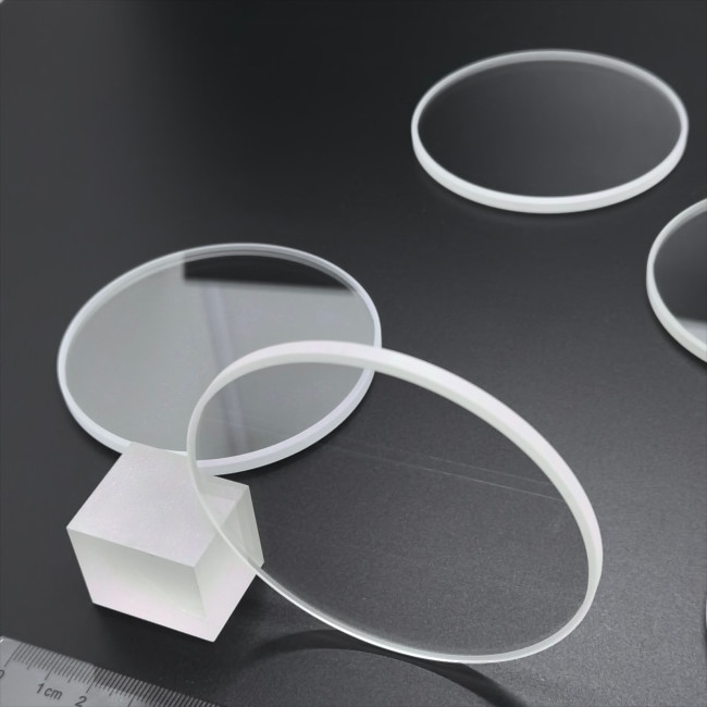 Customized Diameter Sapphire Window with Reflection Loss <0.2% AR Coating Is Optional