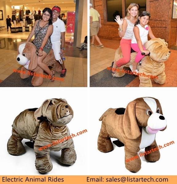 Ridable Animals Motorized Animal Rides for Mall, Amusement Park, Party, Carnival