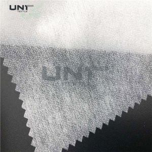 Elastic Fusible Non Woven Interlining 100cm Width Double Dot Coating
