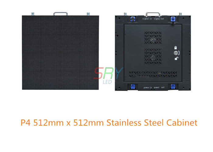 P4 128mm x 128mm Indoor LED Display Module 1/16s WITH Black LED