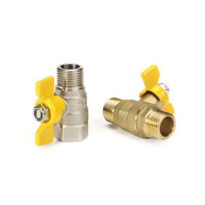 China High Pressure Electroplated Hydrogen Brass Gas Valve CE Certificated factory