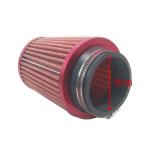 Universal 76mm 3Inch High Flow auto air filter cleaner for car