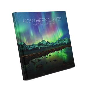 China A3 Eco Friendly Silver Hot Stamp Coffee Table Book Printing Of Scenery factory