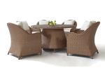 Waterproof Rattan Wicker Outdoor Table Chairs Dining Garden Set