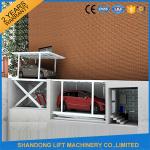 CE Double Parking Car Lift , Residential Garage Portable Car Hoist Equipment