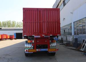 China Integrated Flatbed Trailer Van Semi-Trailer Cargo Truck Transport Truck Affordable factory