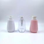 Green 32mm Neck 465ml Plastic Cosmetic Bottles Silk Screen Printing