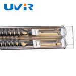 Golden Carbon Fiber Infrared Heating Lamp 380V 4800W For Drying
