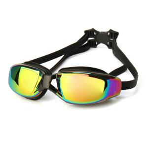 China Women Men Adult Reusable Anti Fog UV Swim Swimming Glasses Goggles Adjustable factory