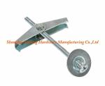 Wall Anchors Construction Parts , Butterfly Anchor With Nut And Washer
