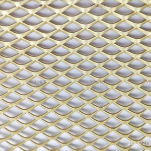 China Small Hole Galvanized Expanded Metal Mesh Diamond Shape factory