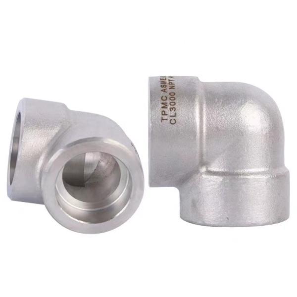 THREADED WZ ANSI B16.11 Forged Pipe Fittings 45 Degree 90 Degree SW Elbow Socket