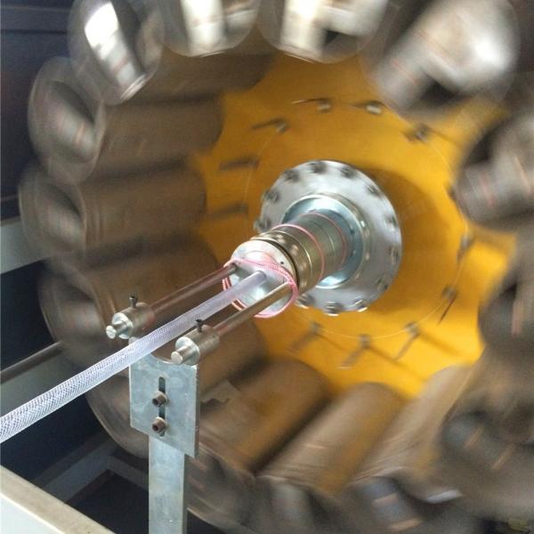 12-50mm PVC Garden Hose Making Machine/ PVC Yarn Fiber Reinforce Tube Extrusion