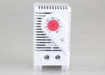 Din Rail Small Room Thermostat , Mechanical Thermostat Normal Closed KTO 011