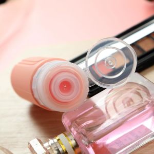 Compact Silicone Travel Bottle with Customizable Logo and Multiple Colors for