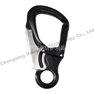 China Galvanized Hardware Climbing Carabiner 35KN Aviation Aluminum Outdoor Hook Safety Lock Mountaineering Gear factory