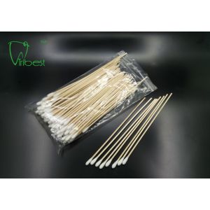 3 Inch Medical Cotton Tipped Applicators High Absorbency