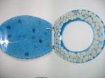 cobble stone poly resin toilet seat