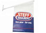 Indoor Small Wall Flag Pole / Decorative House Mounted Flag Pole Kits