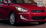 Hyundai Verna 2012-2016 DRL LED Daytime Running Lights auto fog lamps
