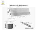 Photo Engraving Magnesium Alloy Plate AZ61 Extruded ODM
