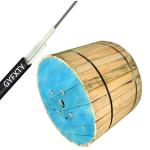 Fiber Optic Non Armored Cable Outdoor GYFXTY 2-24 Cores Black Center Beam Loose