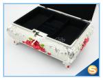 Custom Elegant White Metal Enamel Jewelry Box