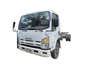 China Manual Used Medium Duty Trucks Left Hand Drive Japanese Isuzu Used Diesel Trucks factory