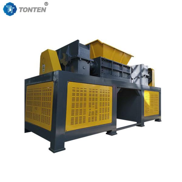 China Circuit Board Wood Cans Shredding Double Shaft Shredder Machine factory