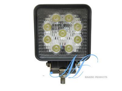 9X3W LED driving light, excavator LED light, boat floodlight, trailer light, car