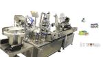LCD Sauce Tube Filling Machine Sealing Cosmetic LTRG 60A