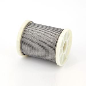 China Stainless Steel Wire Rope 6*19S+IWR 6mm -32mm Nominal Diameter For Bridge Cable factory