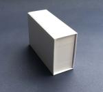 Manufacturers order white flip box, cosmetics craft flip box, jewelry packaging