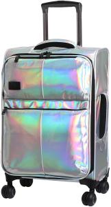 China Holographic Expandable 210D Soft Sided Travel Luggage factory