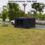 Extended Large Space 180 Degree Awning Foxwing Canopy Free Standing
