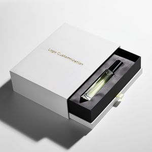 China Custom Gold Foil Stamped Luxury Perfume Gift Box factory