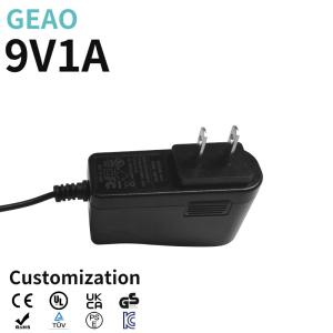 China 9V 1A Wall Mount Power Supply For Worldwide Sound Desk Lamp Laboratory Water Purifier factory