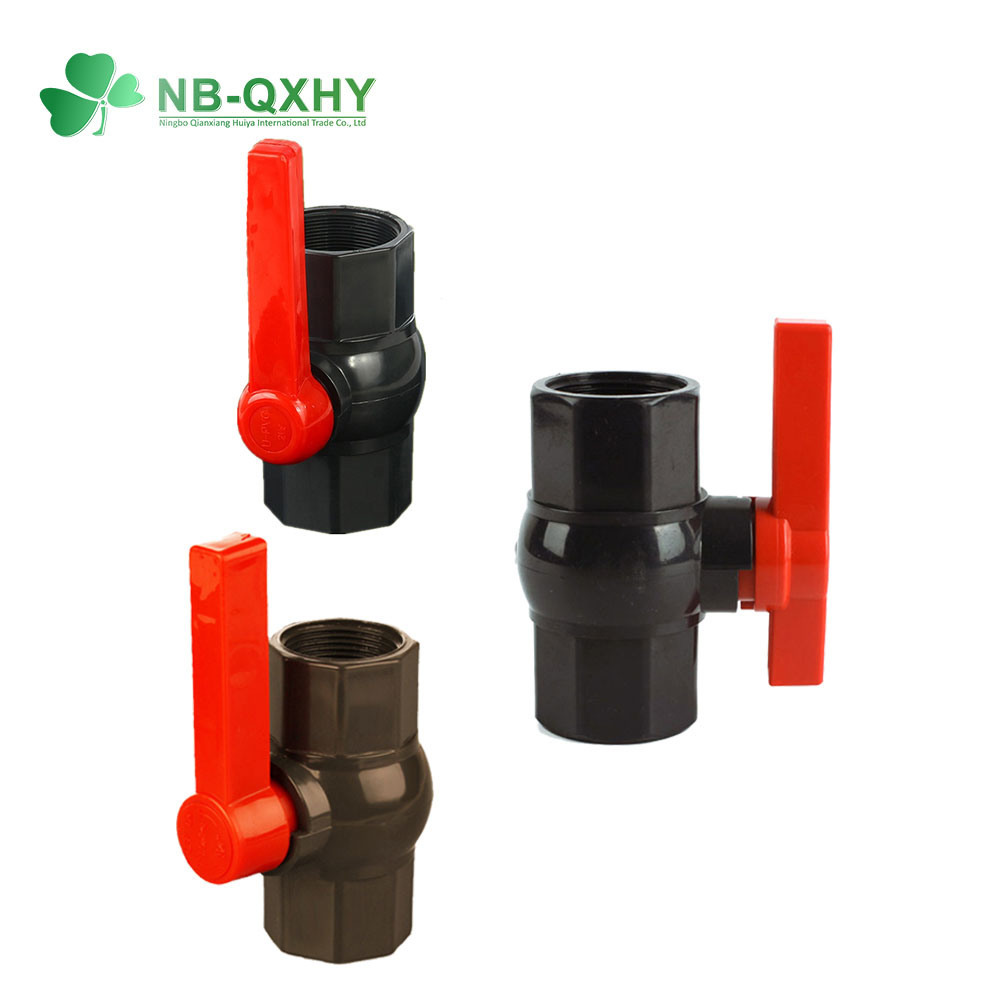 Water Supply Long Handle PVC Valve Manufacturer Octagonal Ball Valve