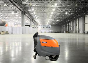 China FS213 Hand Held Commercial Floor Cleaners Scrubbers Double Brush Big Volume factory