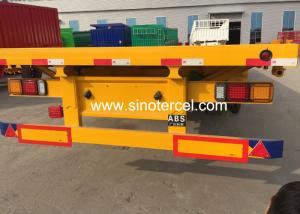 China FUWA/BPW Axle 20 Foot Full Tilt Trailer Heavy Duty Transportation factory