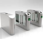 Intelligent Swing Type 316SS Pedestrian Access Gate Stainless Steel Turnstiles