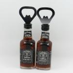 Shinny Gifts Whiskey Bottle Shape Bottle Opener Magnet Sticker Promo Gifts